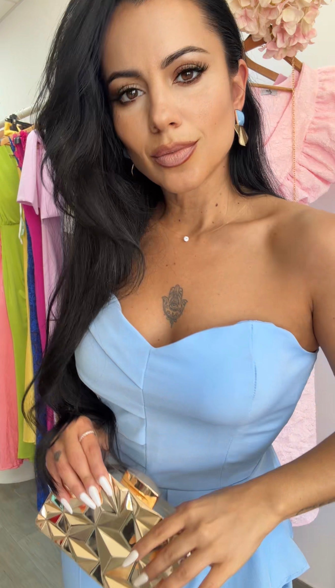 CONJUNTO ALICIA AZUL CIELO