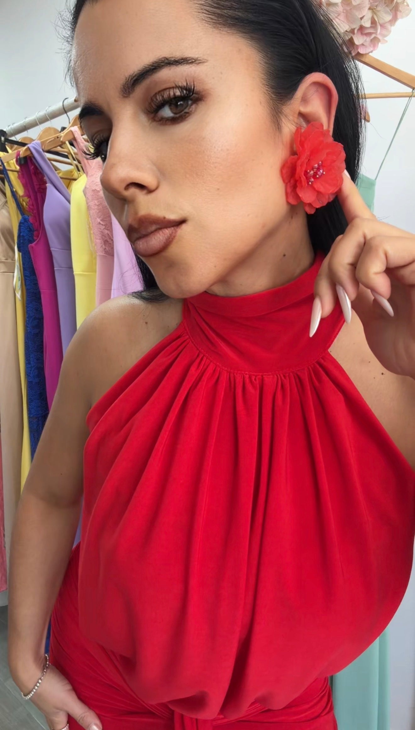VESTIDO CARMIN